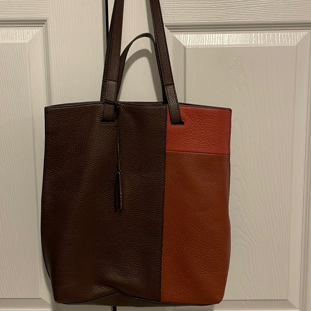 Vince camuto Cassia Leather Tote